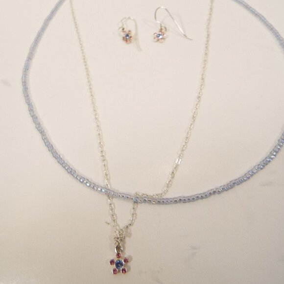 Hsn Designer 1928 Necklace & Earrings 3 Piece Set - Picture 10 of 12
